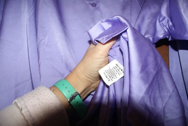 Camicie in raso - Rosso e Viola