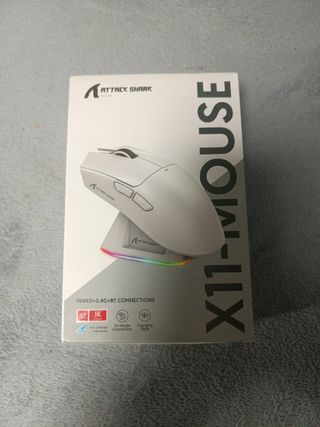 Ratón OFERTA Gaming inalámbrico Attack Shark X11 +