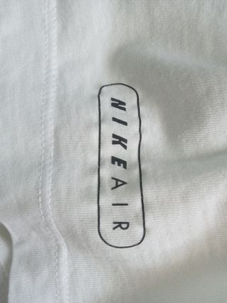 Camiseta Nike Air blanca 