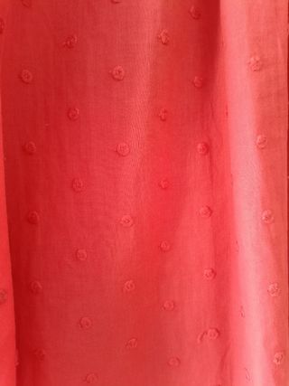 Blusón Violeta-Mango rojo XL