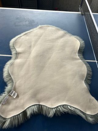 Tappeto shaggy grigio - morbido