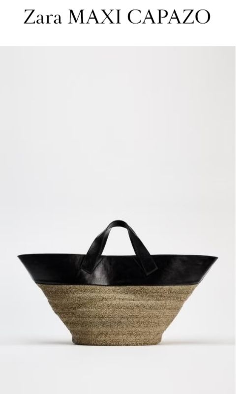 Capazo Zara - Rafia y Piel
PvP 279 eur(chollazo)