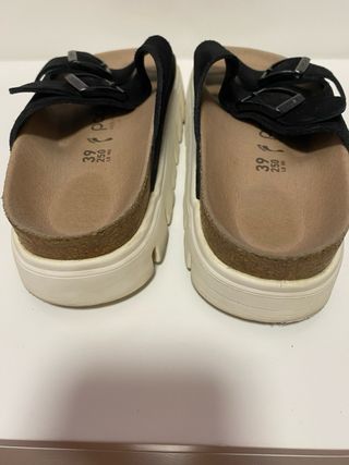 Birkenstock Papillio - Sandalias negras, talla 39