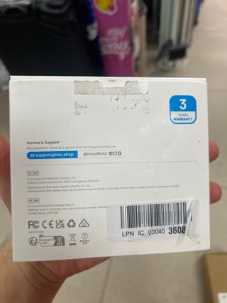 INIU Power Bank 10000mAh - Negra