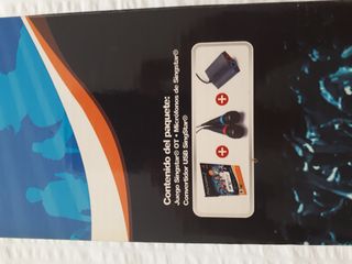 Singstar y 2 micrófonos.  PlayStation 2