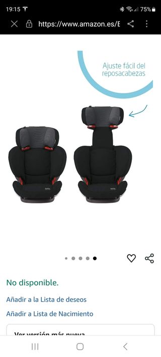 Silla coche Bebé Confort Grupo 2