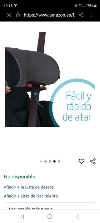 Silla coche Bebé Confort Grupo 2