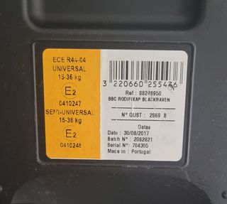 Silla coche Bebé Confort Grupo 2