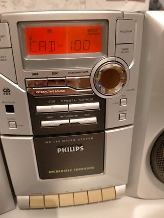 Minicadena Philips MCi110/22 - sonido envolvente