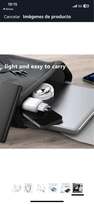 Cargador iPhone 2 USB + Cable