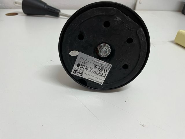 Lámpara escritorio flexible - metal y plástico