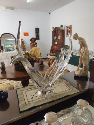 Centro mesa cristal Murano