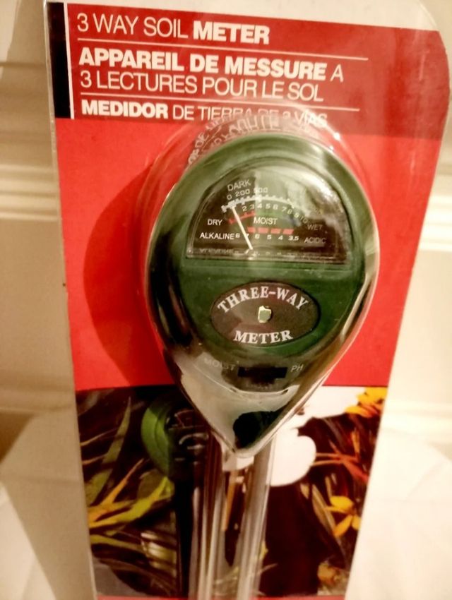 Medidor de suelo 3 vías