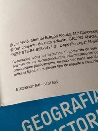 Libros de texto segundo de la eso