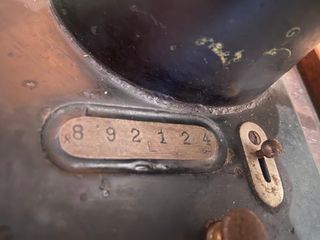 Máquina de coser Singer - Principios del Siglo XX