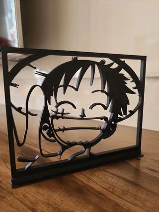 Cuadro Luffy One Piece 3D