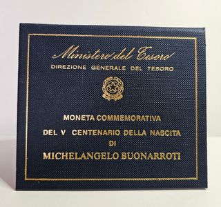 500 Lire Michelangelo 1975