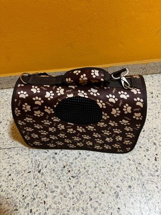 Bolsa transporte mascotas pequeña