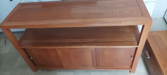 Mesas TV madera maciza Y OTRA MESA