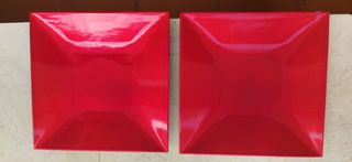 Lote navidad: platos, estrellas, colgante luminoso