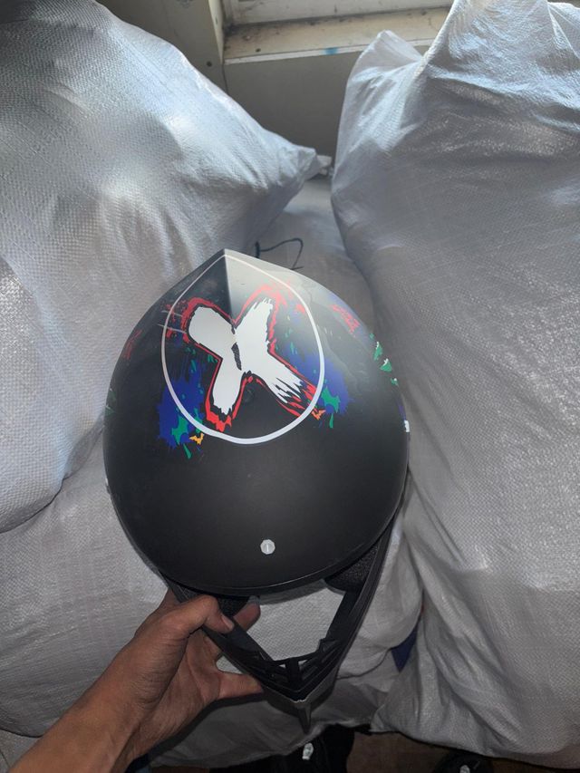 Casco de moto 