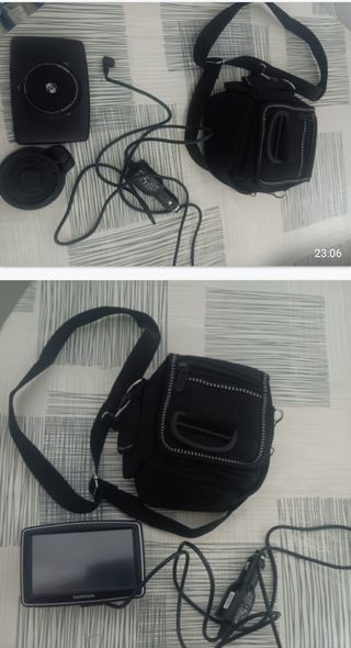 TomTom 120 GPS: funda y cargador