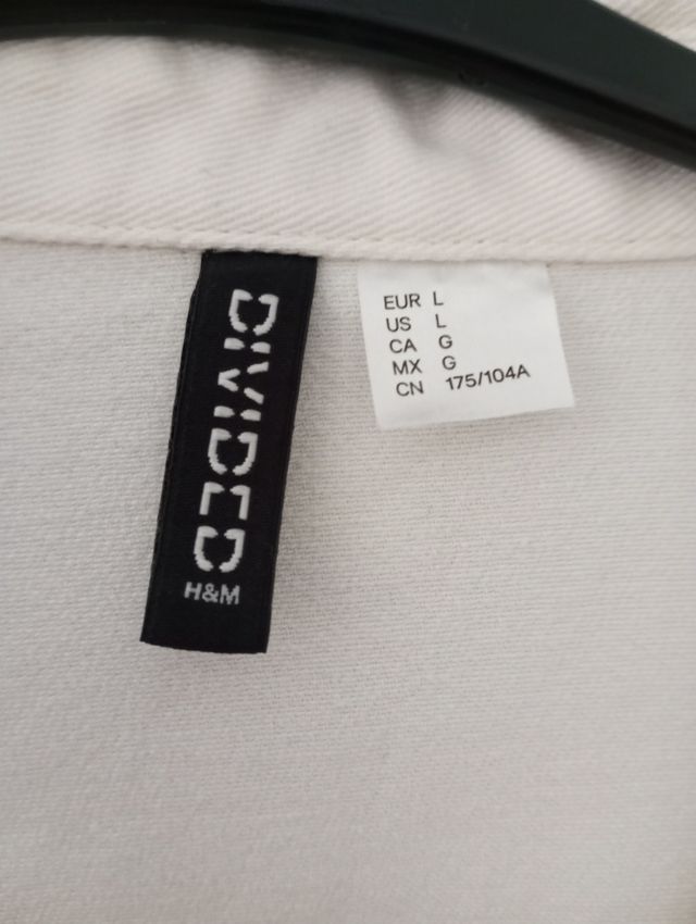 Vestido blanco algodón - Talla L