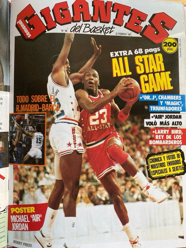 EXTRAORDINARIA COLECCIÓN
GIGANTES DEL BASKET 1987