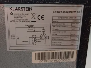 Mini congelador Klarstein