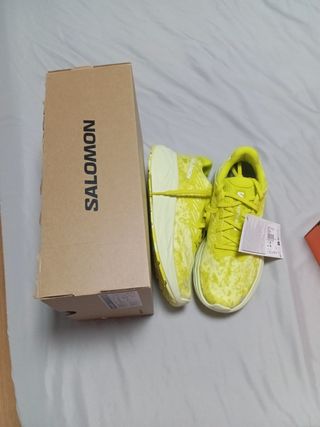 Zapatillas Salomon Aero Glide 2 amarillas