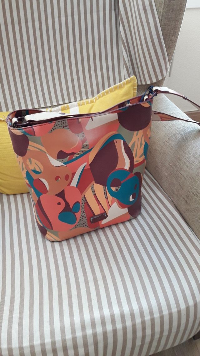 Bolso bandolera multicolor