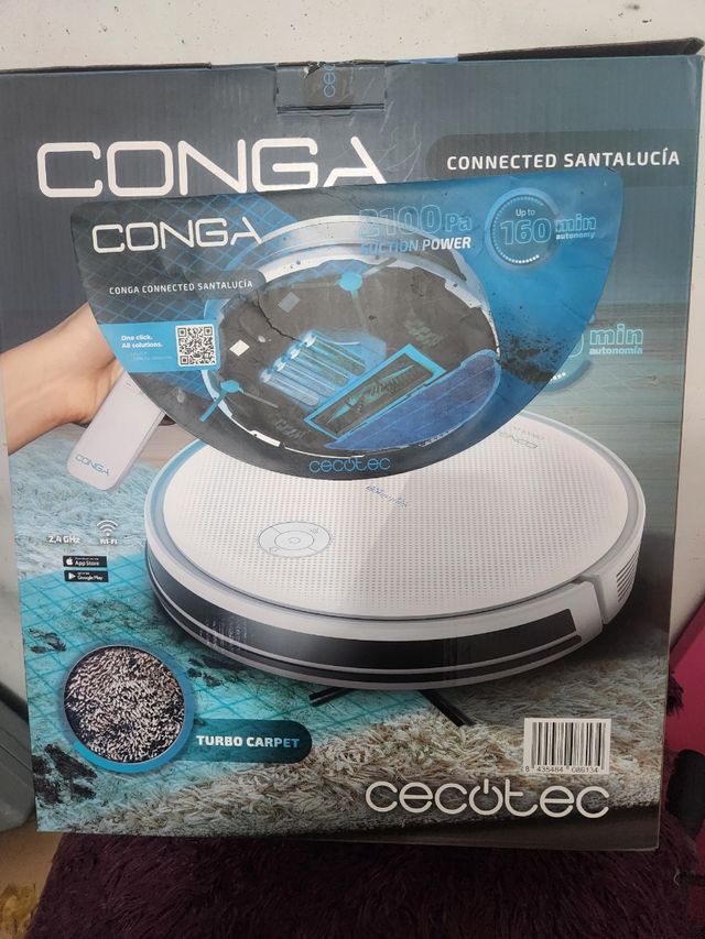 Conga Connected - Robot Aspirador y friegasuelos