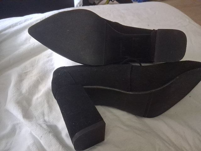 Zapatos tacón negros Sanse