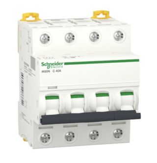 Interruptor magnetotérmico; Acti9 iK60N; 4P; 40 A