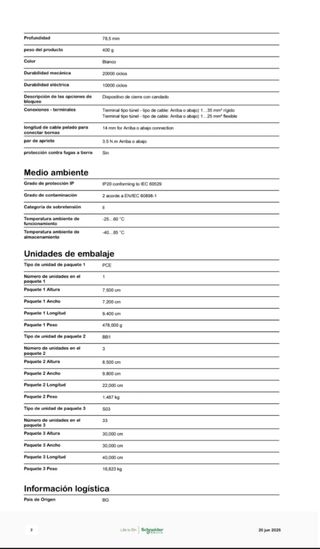 Interruptor magnetotérmico; Acti9 iK60N; 4P; 40 A