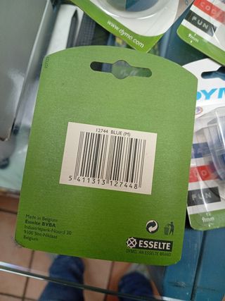 Cintas Dymo: Etiquetas relieve