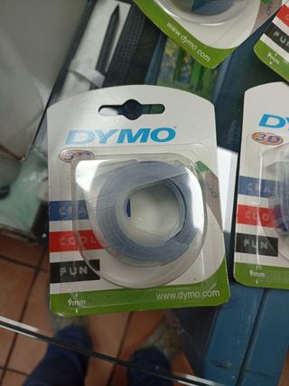 Cintas Dymo: Etiquetas relieve