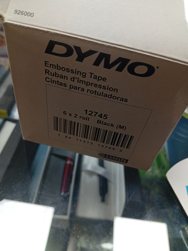 Cintas Dymo: Etiquetas relieve