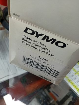 Cintas Dymo: Etiquetas relieve