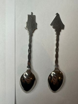 9 Cucchiaini d'Argento Collezione