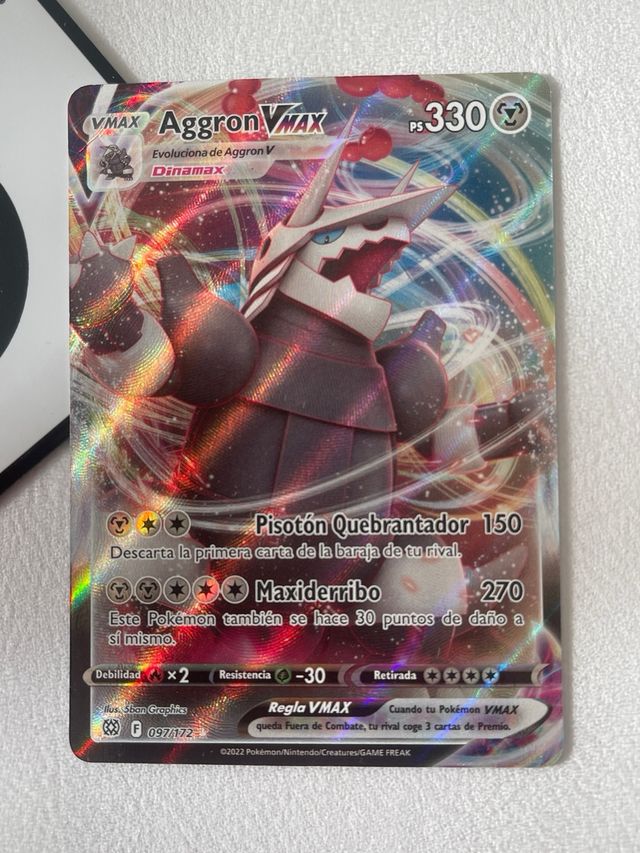 Aggron VMAX Pokemon - Carta Original Española