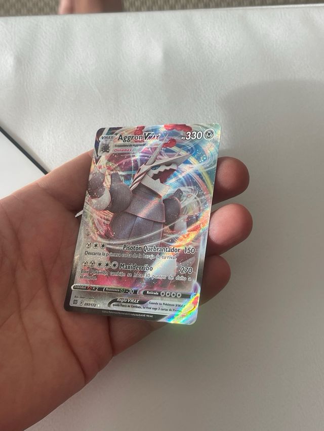 Aggron VMAX Pokemon - Carta Original Española