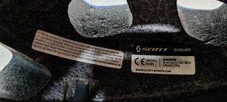 Casco bici Scott niño