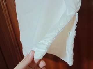 Top blanco Zara 