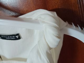 Top blanco Zara 