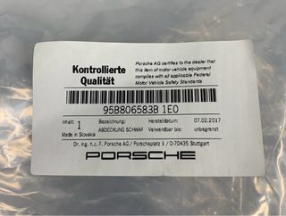 CUBIERTA IZQ. COMPARTIMENTO MOTOR PORSCHE MACAN