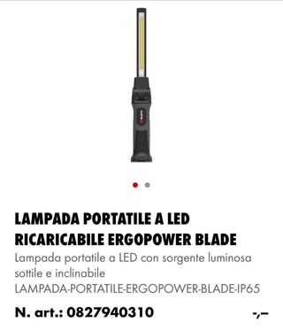 Lampada LED Würth - Luce portatile