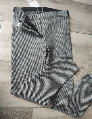 Pantalones tobilleros Zara - Cintura elástica