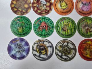 Pokemon tazos 2 holograficos