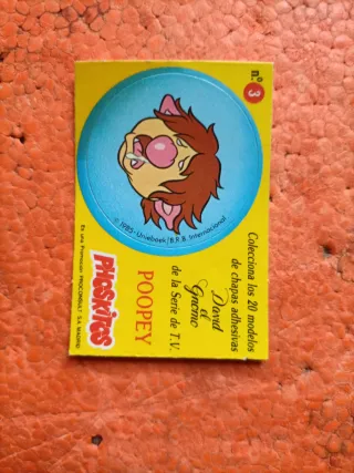 Cromo David el Gnomo nº3 - Poopey de Phoskitos.